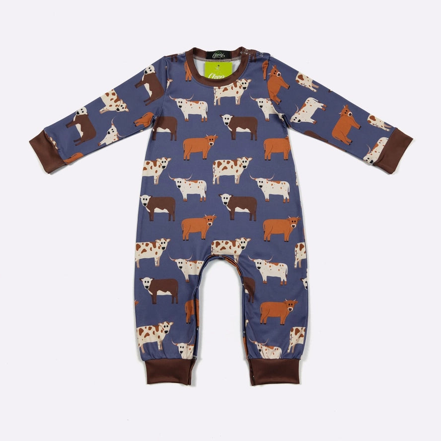 Cattle Boy Romper