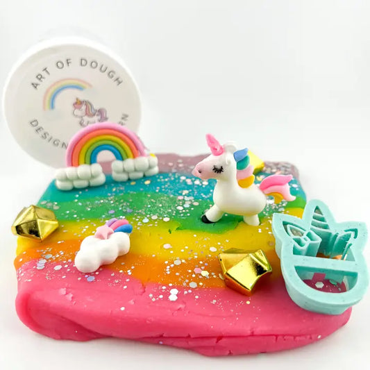 Unicorn Sensory Jar- Art Of Dough