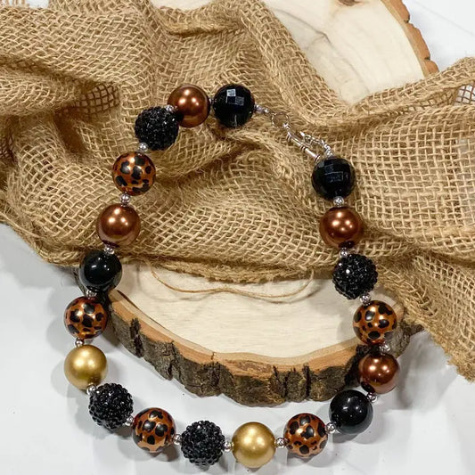 Wild & Classy Chunky Bead Necklace