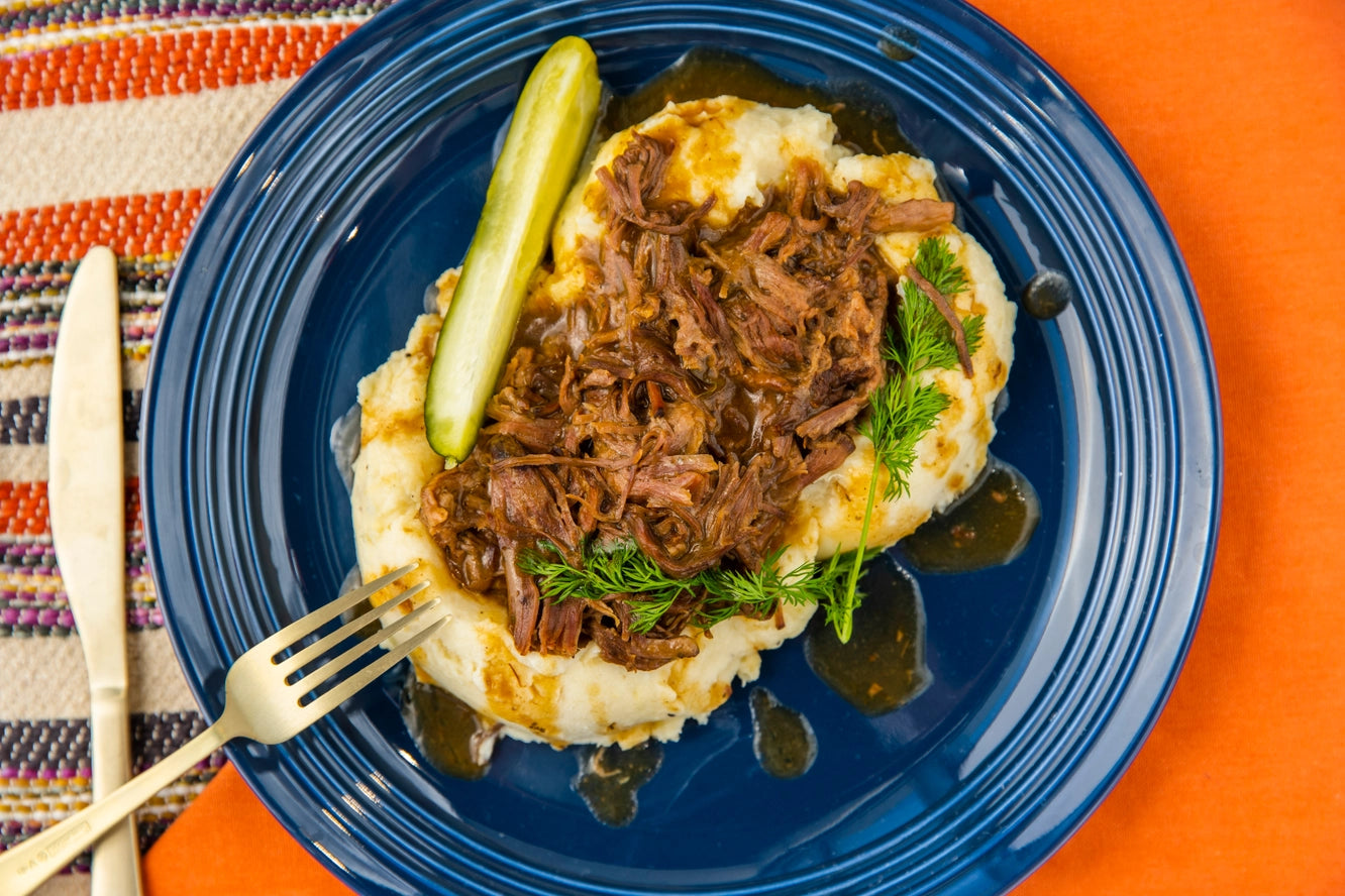 Dill Pickle Pot Roast-Crockstar