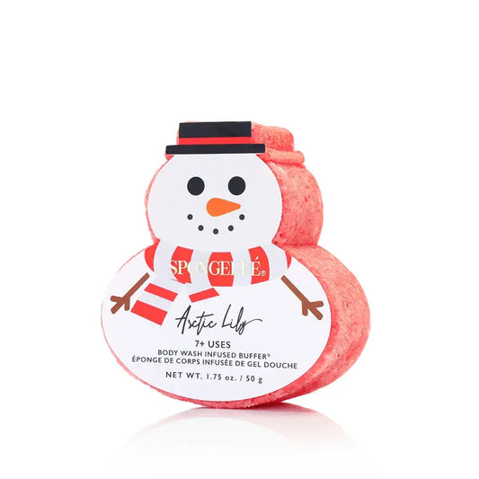 Artic Lily Snowman Spongelle