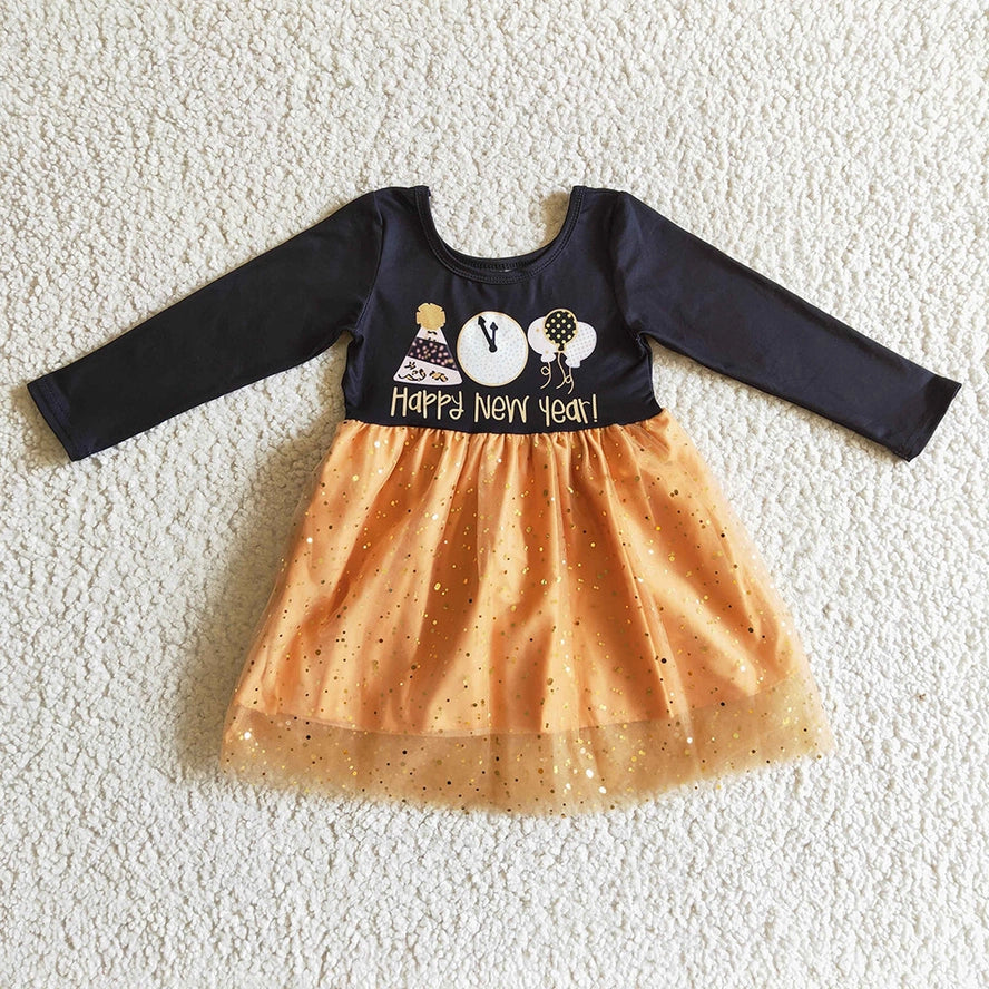 Happy New Year Tutu Dress